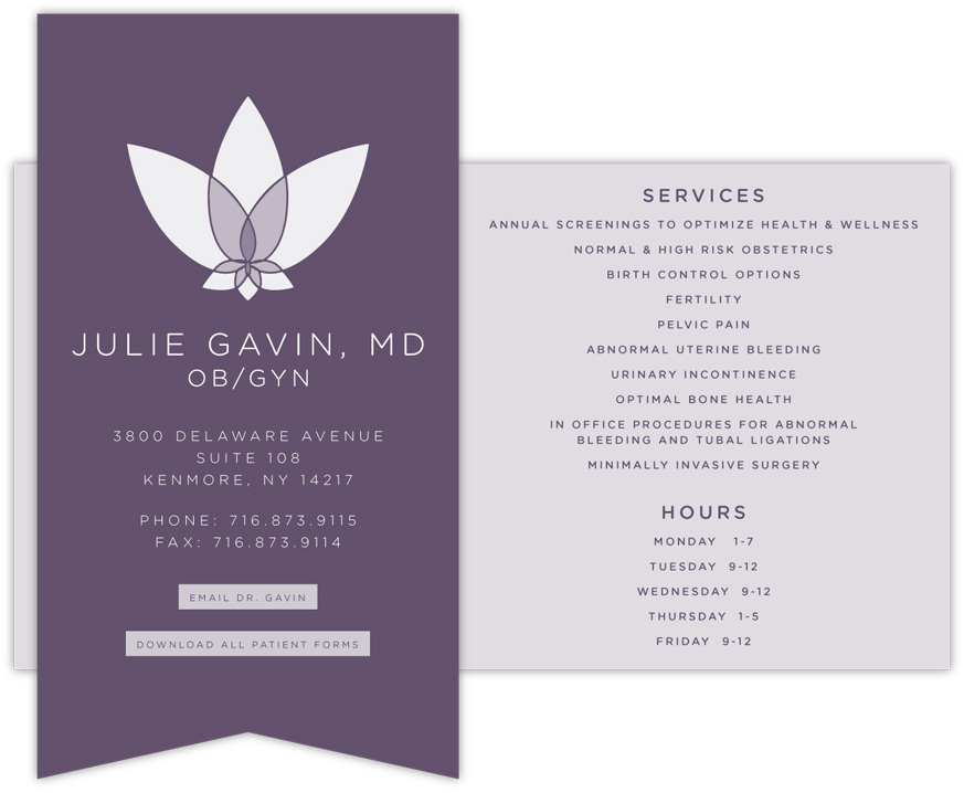 julie gavin m.d. ob/gyn